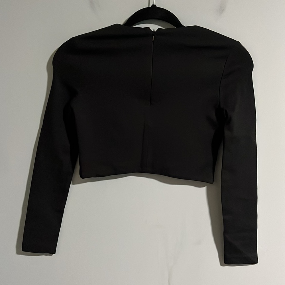 Aritzia Talula Darling Long Sleeve Crop Top NWT - Picture 4 of 4